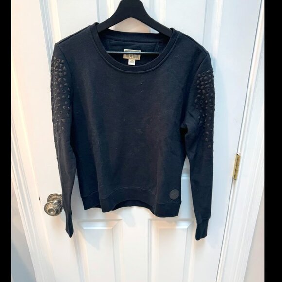 Converse All Star Crew Sweatshirt Black Size Large - Picture 1 of 2